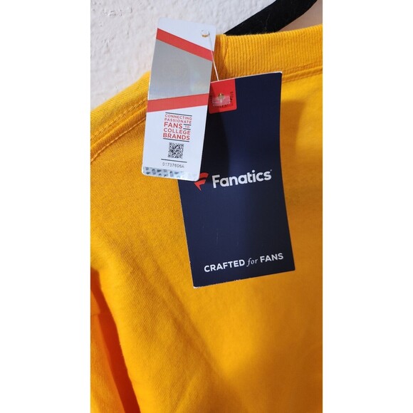 Men's Fanatics Gold USC Trojans Distressed Arch Over Logo 2-Hit Long Sleeve NWT - Picture 6 of 6